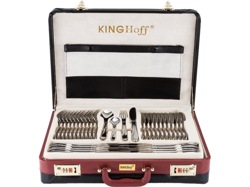 KINGHOFF KINGHOFF 72 ELE. GLAS bestick KH-3515 | Bordssättning - Bestick - Bestickset | GameStuff