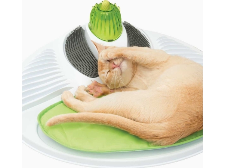 Catit Wellness center massage kattbädd, 47 x 51,5 x 11,5 cm | Sällskapsdjur - Katt - Kattens sovplads | GameStuff