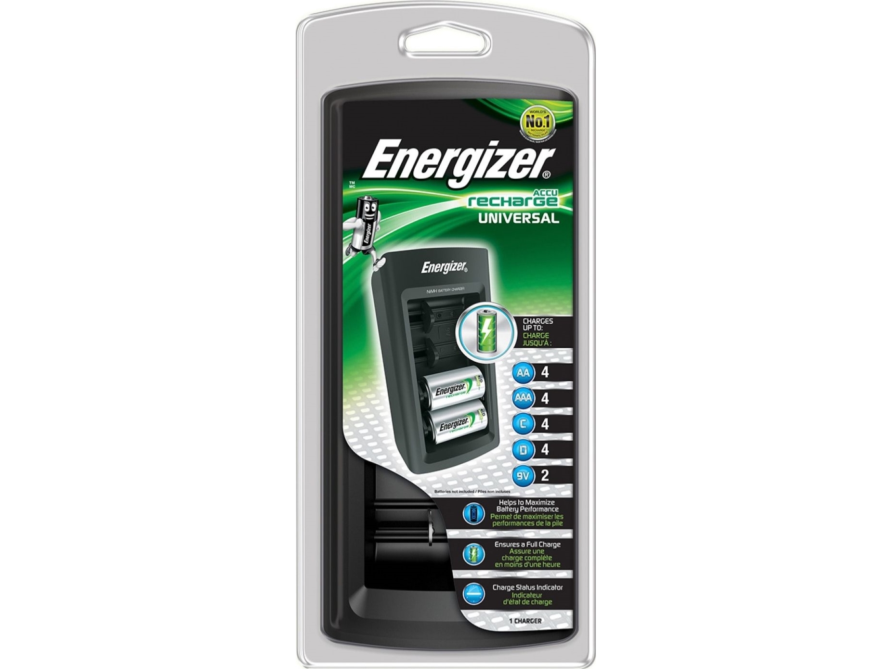 Batterioplader Energizer Universal Charger