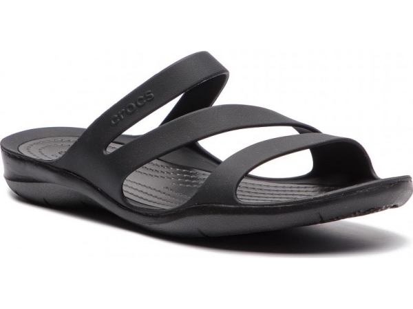 Women's Flip-Flops Crocs Swiftwater Sandal W Black 203998 060 36-37
