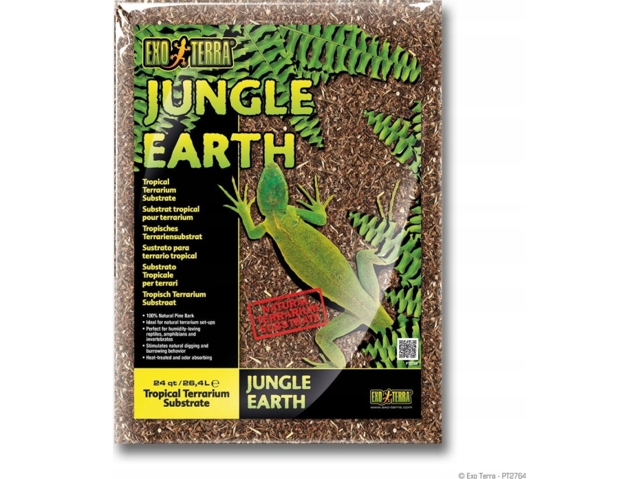 Exo Terra Bodengrund Für Terrarium Jungle Earth, 26,4 L
