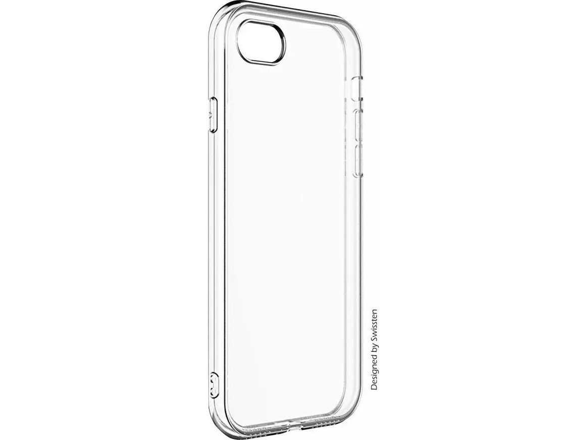Phone Accessories Swissten Silicon Jelly Apsauginis Dėklas Iphone 7/8/Se 2 Skaidrus