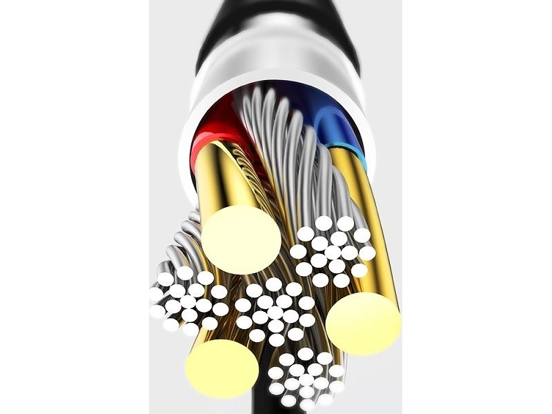 Usams Usb-A - Lightning Usb-Kabel 1 M Sort (Sj266usb01)