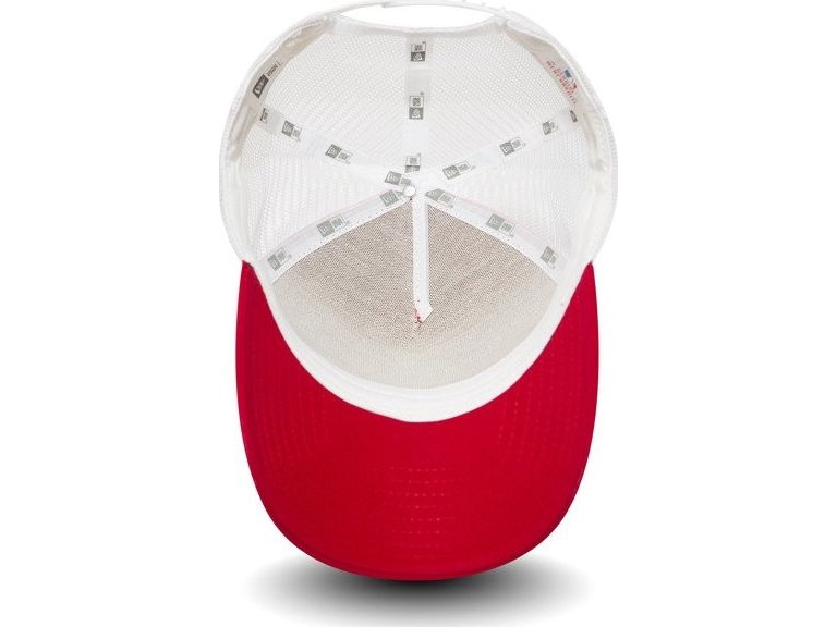 New Era New York Yankees Clean A Frame Trucker keps röd och vit (11588488) | Sport & Träning - Tillbehör - Kepsar | GameStuff