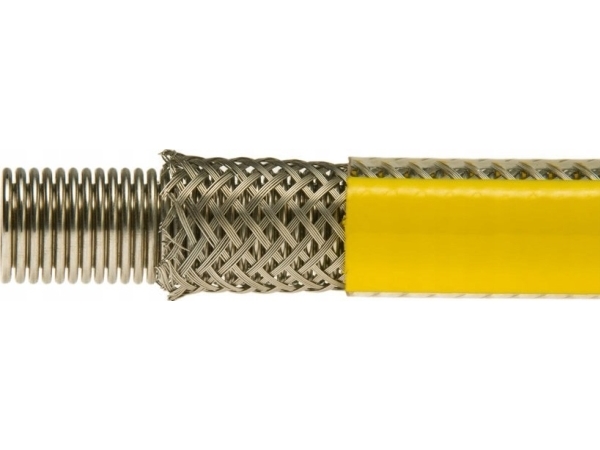 PROFITOR Gasrør med to drejemøtrikker G 1/2 e-GAZ Type 111 GW/GW L = 750