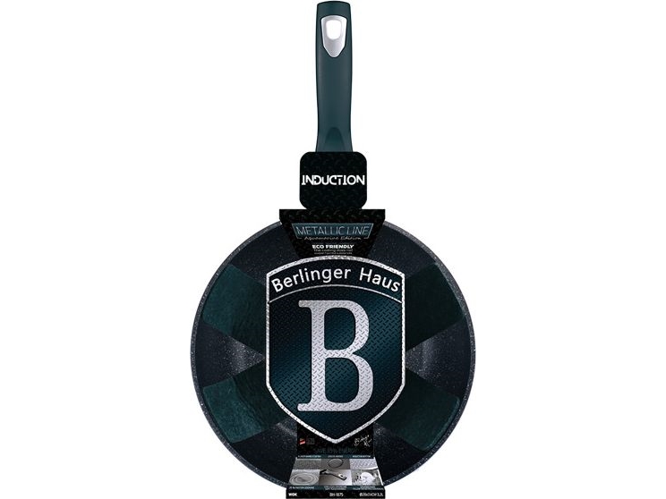 28CM GRANITINĖ SKELĖ BERLINGER HAUS METALLIC AQUAMARINE BH-1872 | Köksutrustning - Grytor & pannor - Pannor | GameStuff