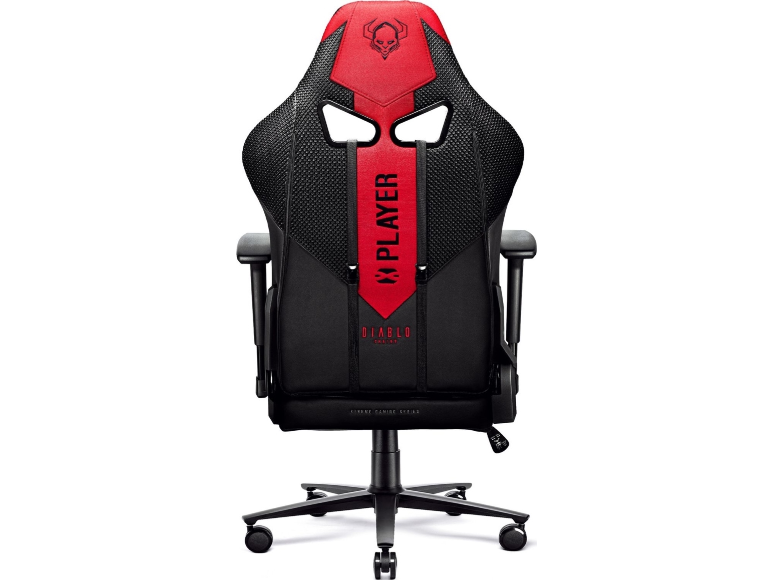 Diablo Chairs Žaidimų Kėdė Diablo X-Player 2.0 Gaming Chair King Size, Juoda-Raudona