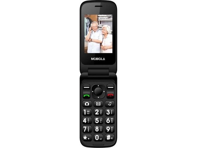 Mobiola Mb610 Dual Sim-Mobiltelefon Rød