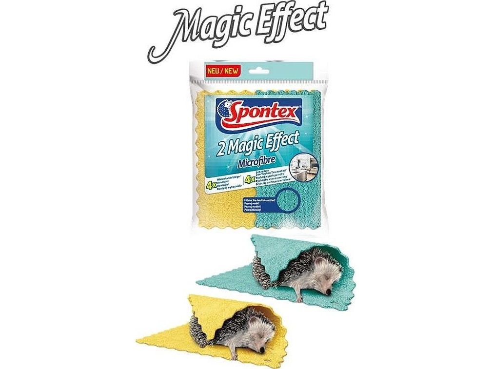Spontex disktrasa Magic Effect 2 st | Rengöring - Trasor och liknande - Svampar och skurprodukter | GameStuff