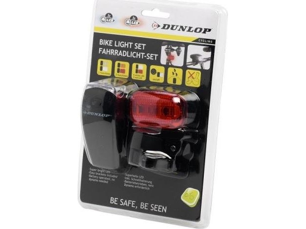 Dunlop Dunlop cykelbelysningssats | Sport & Träning - Tillbehör - Cykelljus | GameStuff