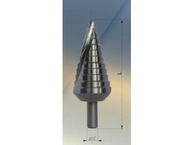Universal-Bohrer Fanar Multi-Stage Drill Fi 6-37Mm Hss Pg4
