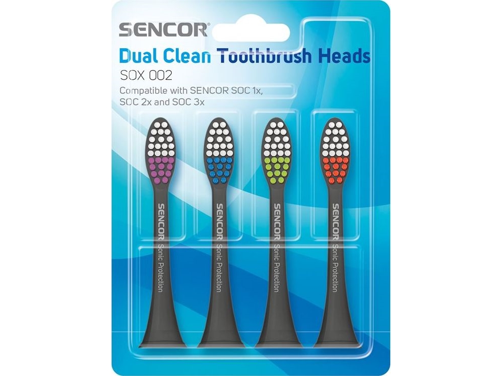 Dantų Šepetėlis Sencor Replacement Head For Sonic Toothbrushes Sox 002 Dantų Priežiūra Unisex
