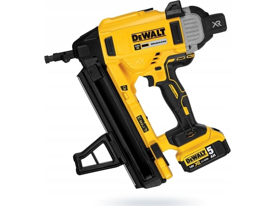 DeWALT DCN890P2-QW, Sømpistol, Vinklet magasin, Sort, Gul, 1,3 cm, 5,7 cm, 2,6 mm