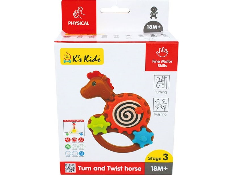 Ks Kids Pædagogisk Legetøj - Hest Twist/Twist