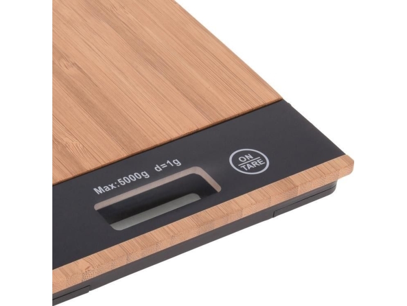 Excellent Houseware köksvåg elektronisk platt bambuvåg 5kg universal | Köksutrustning - Bakartiklar - Köksvågar | GameStuff