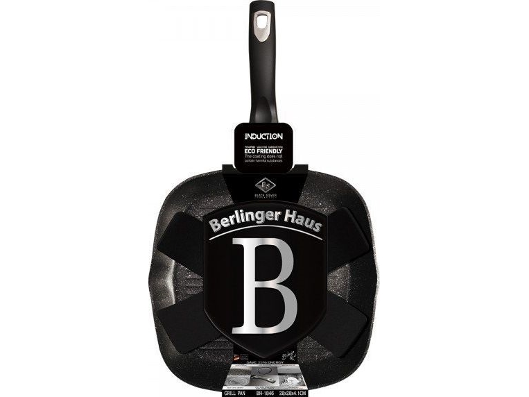 Berlinger Haus grillpande Black Silver 28 cm