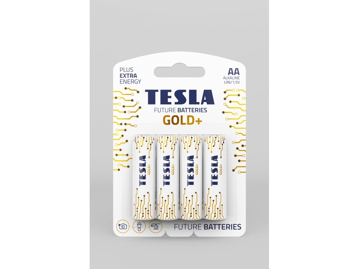 Tesla Tesla Silver Alkaline-Batterier Aa (Lr06, Blyant, Krympepatron) 10 Stk