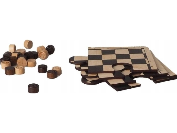 Checkers Puzzle Magier