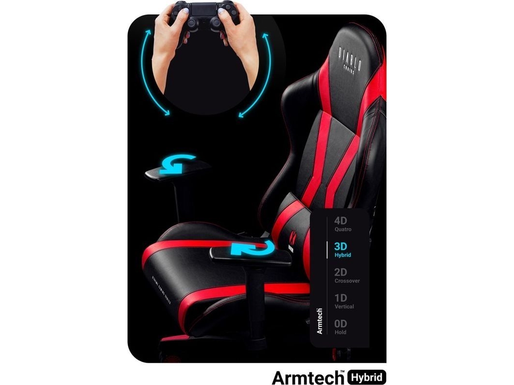 Fotel Diablo Chairs X-Horn Xl 2.0 King Size
