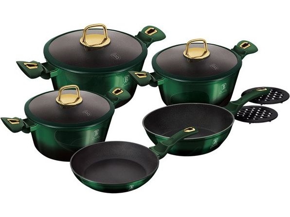 Berlinger Haus  garnków METALLIC EMERALD BH-6065