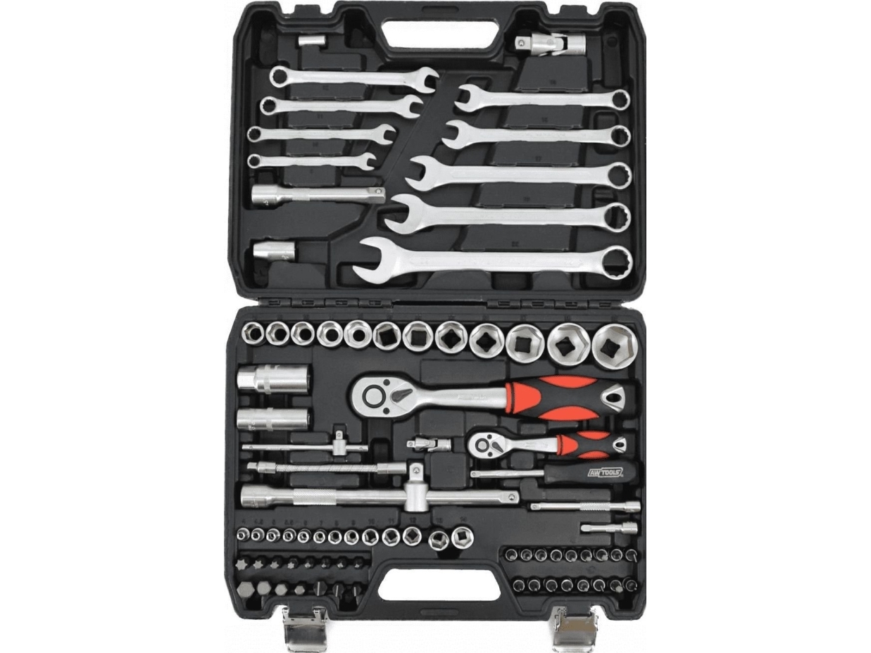 AW-Tools AWTOOLS Skiftnyckelsats 82el 1/2/ 1/4 | Verktyg & Verkstad - Handverktyg - Nycklar och toppar | GameStuff