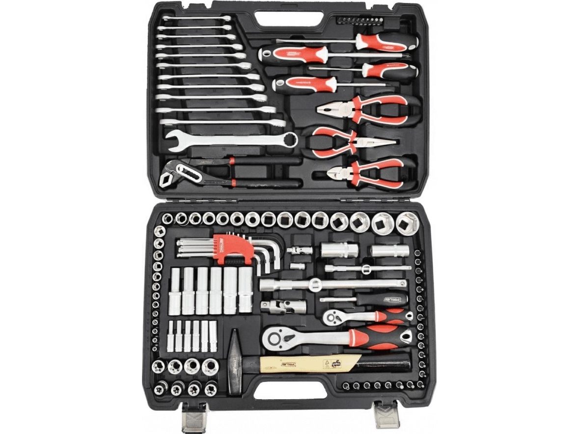 AW SET OF KEYS 122 pieces 1/2 / 1/4 BLACK LINE | Verktyg & Verkstad - Handverktyg - Nycklar och toppar | GameStuff