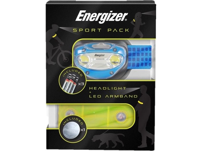ENERGIZER SPORT PACK LEDDE FICKLAMPA + 3AAA | Belysning - Annan belysning - Pannlampor | GameStuff