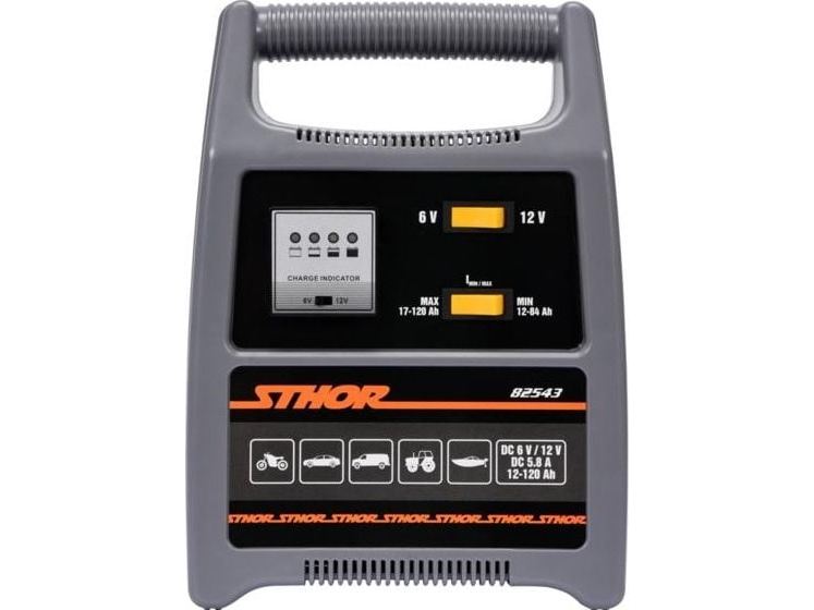 Sthor Prostower 6/12V 8A 120Ah Led