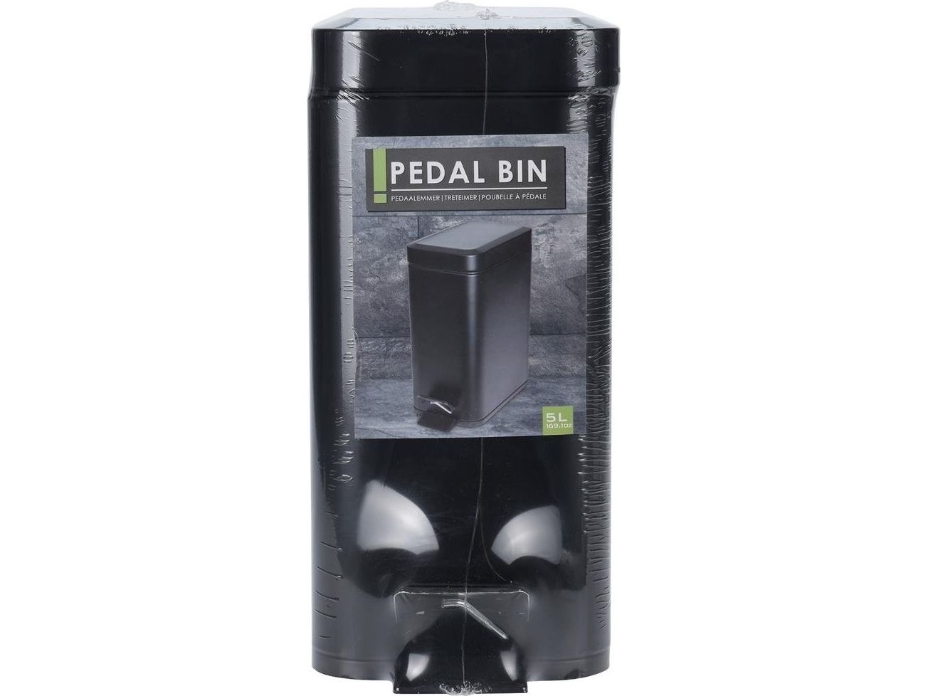 Storage Solutions Pedalspand 5L Sort (Hv406324 Mondex)