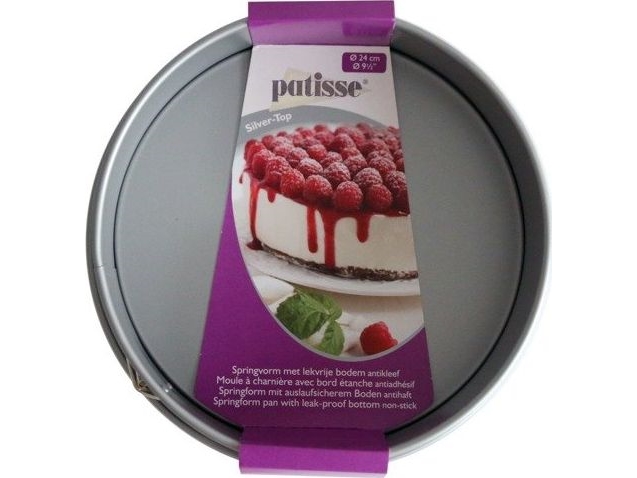 Patisse Silver Top Universal 24 Cm Kageform Med Kant