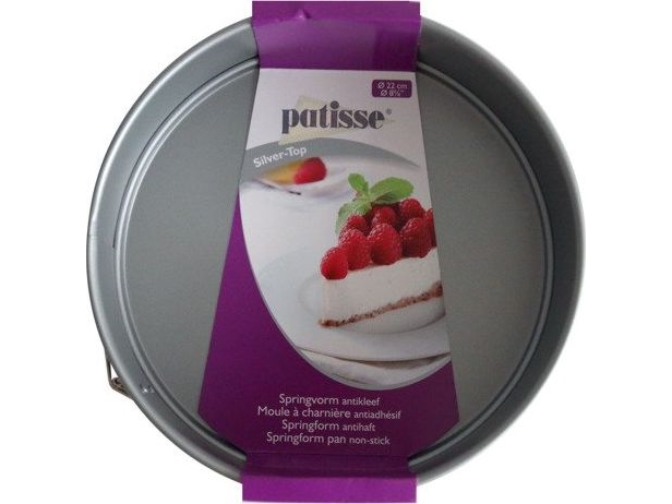 Patisse torto skarda 22 cm Patisse sidabro spalvos viršus Universalus