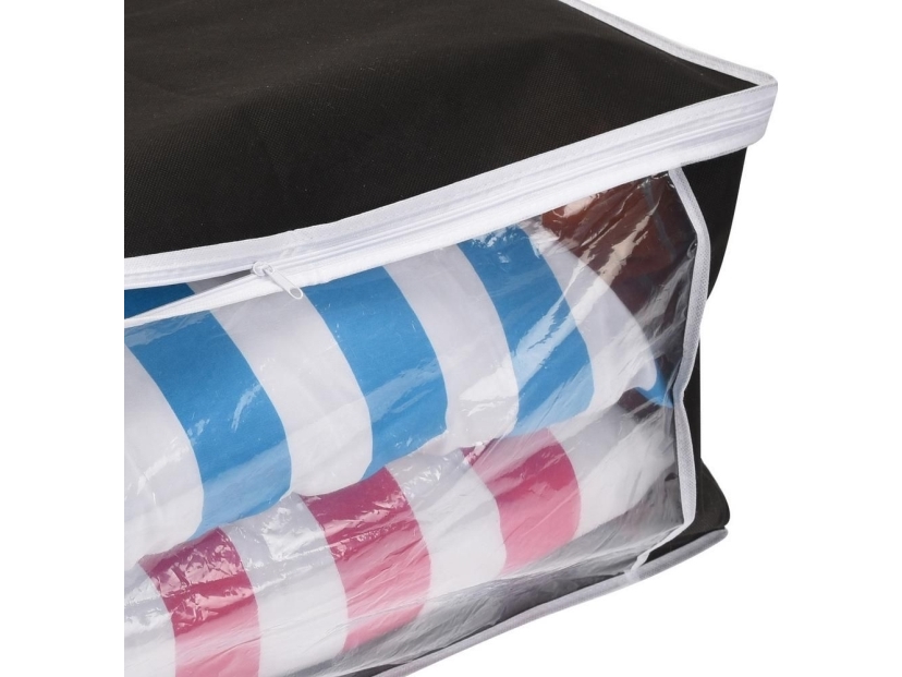 Opbevaringsløsninger Sengelinnedbeholder tæpper tøjpose