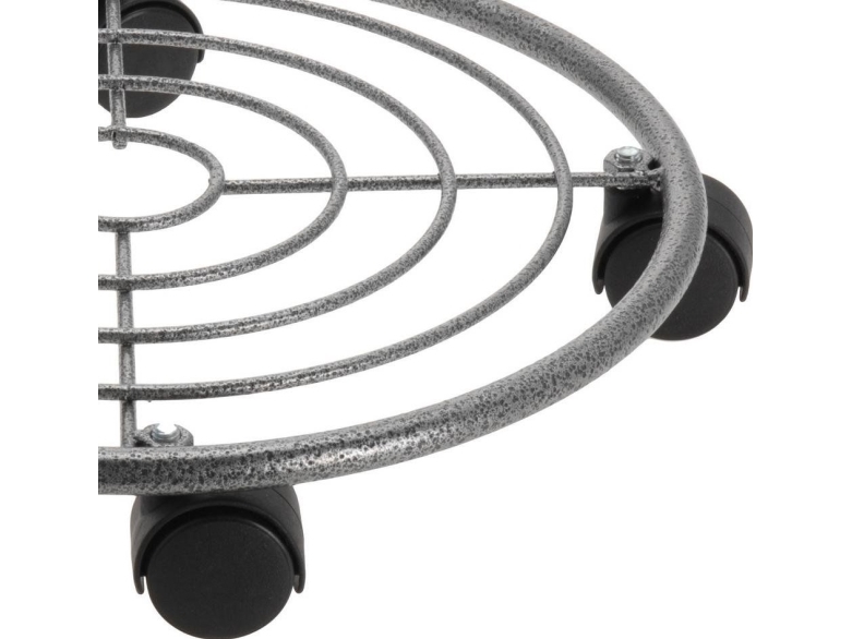 ProGarden Augalų padėklai su ratukais metalinė 35 cm