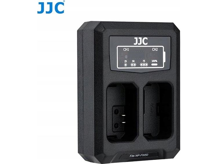 JJC Kameraladdare Dubbel Usb-laddare för 2x batterier för Sony Np-fw50 Npfw50 | Datortillbehör - Laddare & Batterier - Övriga batterier | GameStuff