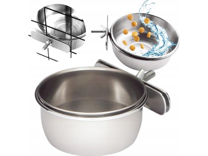 Panama Pet Panama Pet fugleskål 0,28 l med klemmehåndtag