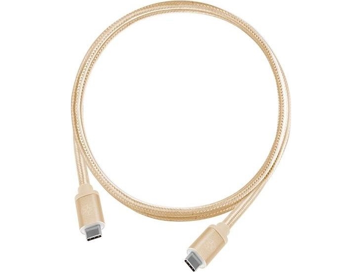 Usb-Kabel Silverstone Silverston Sst-Cpu06g-1000 Silverstone Sst-Cpu06g-1000 Usb-Kabel 3.1 Gen2 Til Type C 1M Guld