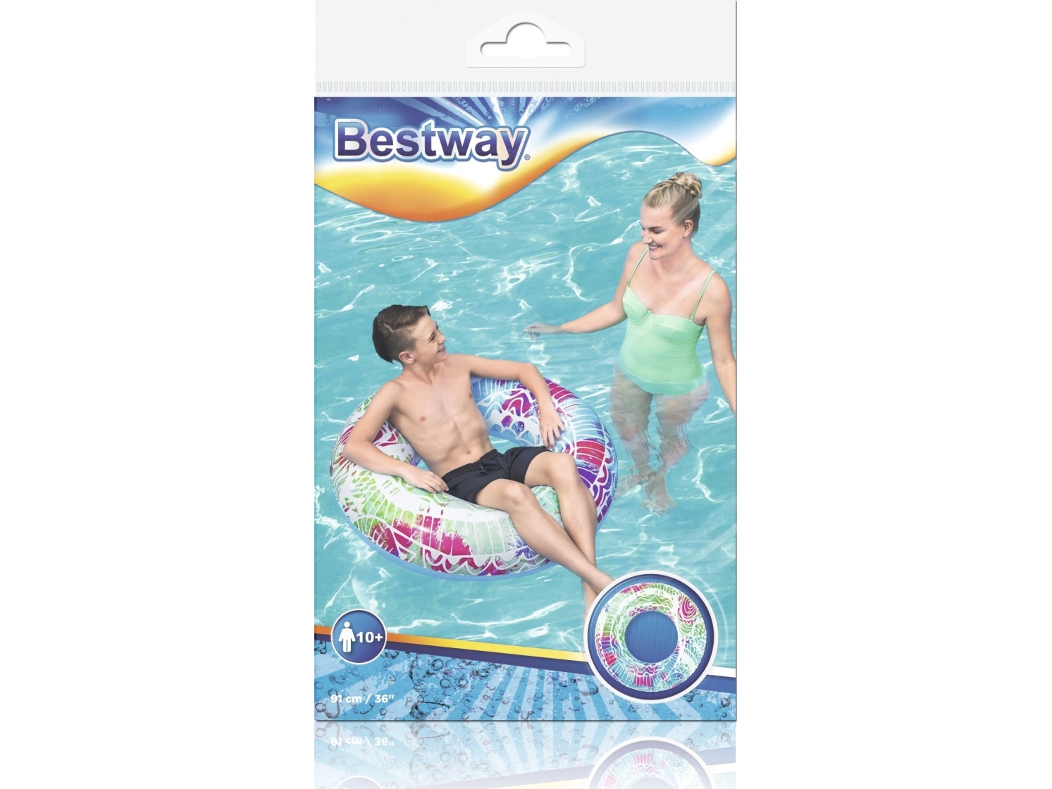 Bestway Koło do pływania duże 91 cm (36084)