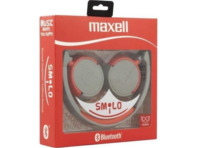 Maxell Hp-Bt400 Smilo Headphones (Mxsbt4r)
