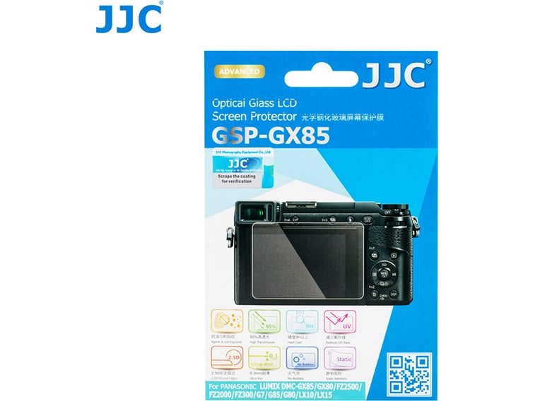 JJC skärmskydd LCD för Panasonic GX80 / GX85 / FZ2000 / FZ2500 / G7 / FZ300 / G80 / G85 / LX10 / LX15 - SzkLo | Foto och video - Foto- & videotillbehör - Övriga | GameStuff