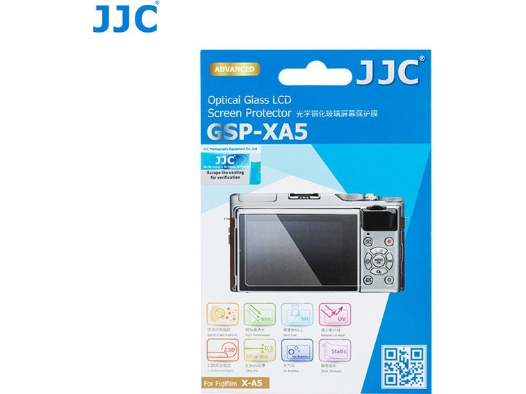 Jjc Lens Hood Lcd Screen Protector For Fujifilm Fuji X-A5/Glass