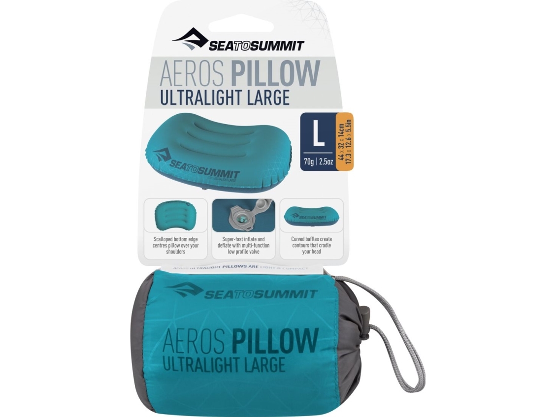 Sea To Summit Aeros Ultrakevyt tyyny Oppustelig