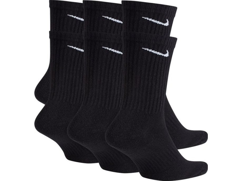 Skarpety 6-Pak Męskie Damskie Nike Everyday Cushioned Sort Treningowe (38 - 42)