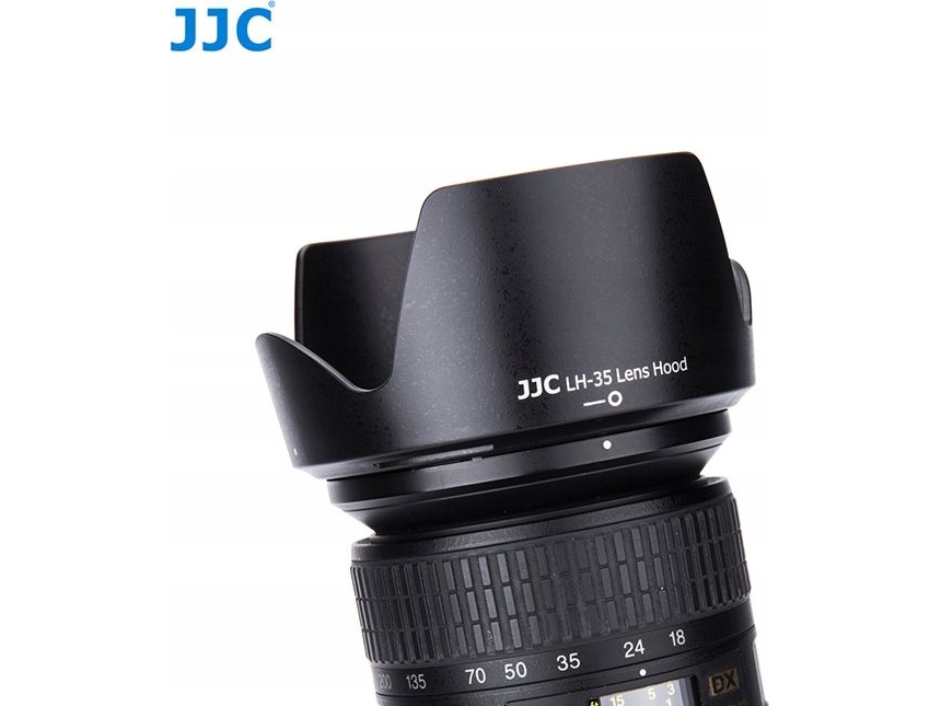 JJC modlysblænde type Hb-35 / Hb35 til Nikon Nikkor 18-200mm