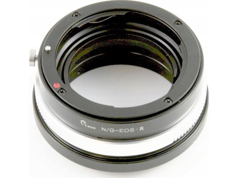 Pixco Adapter / Reduktion fra CANON EOS R RF til NIKON [ G ]
