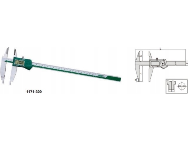 Insize Messanzeige 300 Cyf R. 12 3V/Data 2-Pol.