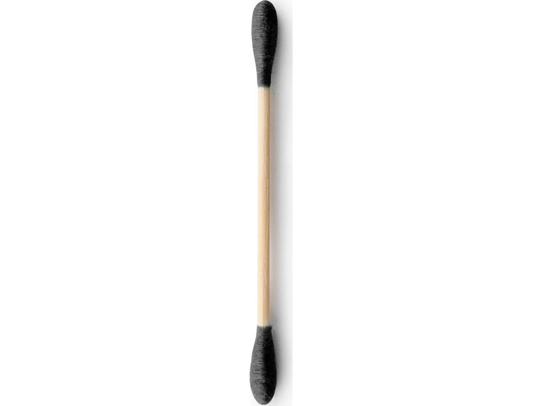 Humble Brush Humble brush, Ørepropper af økologisk bambus og naturlig bomuld, SORT, sorteret, 100 stk