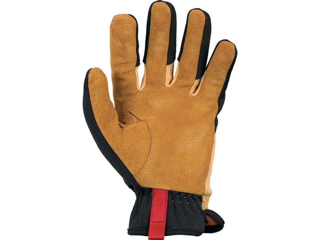 Mechanix Wear Rekawice Leather FastFit Svart-Coyote L