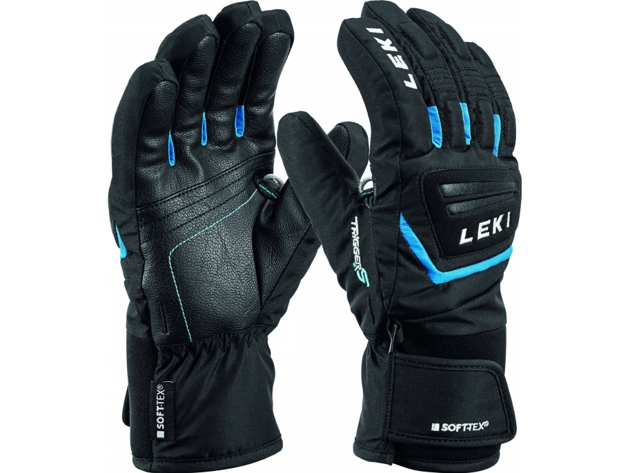 Leki LE RĘK Griffin S Junior bl-cyan 5.0 | Sport & Träning - Skidor/Snowboard - Skidhandskar | GameStuff