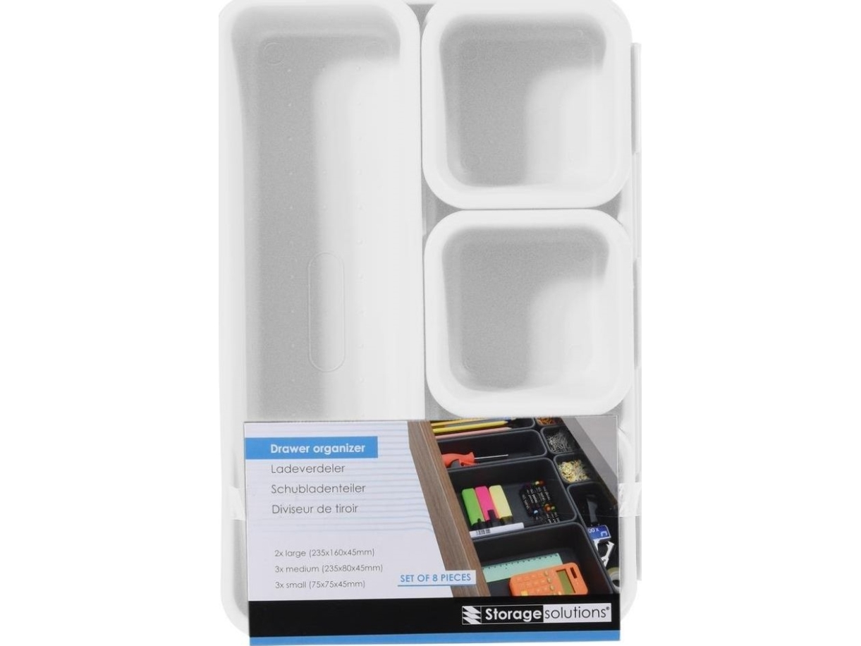 Förvaringslösningar 8el lådinsats organisatör | Köksapparater - Storköksutrustning - Inventarier - Rullvagnar | GameStuff