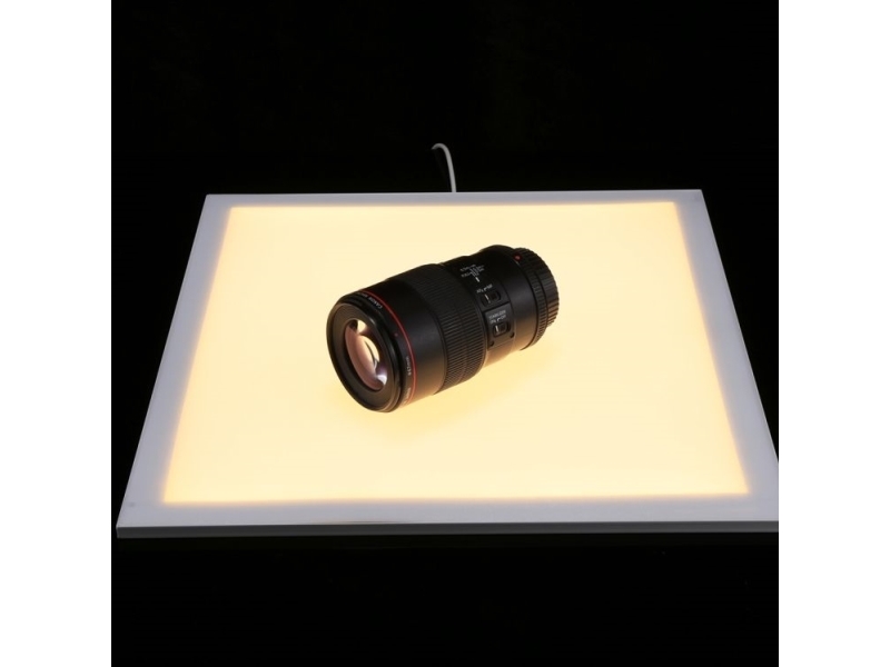 Puluz Inserter / Shadowless Led Pad - 1200Lm 40Cm - Til Telt
